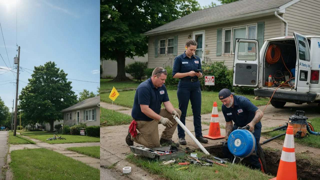 Sewer Line Repair in Columbiana, OH near me